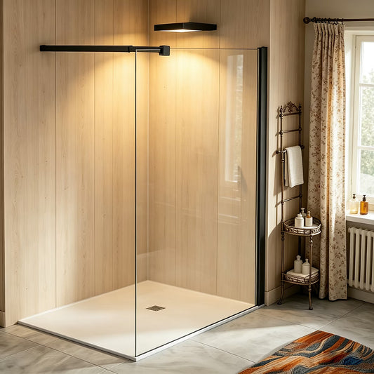 Paroi de douche en verre trempé